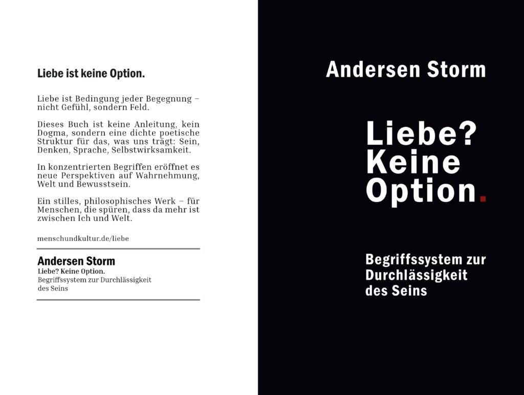 eBook: „Liebe? Keine Option."